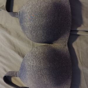 38 D Ambrielle wirefree t-shirt bra in charcoal heather